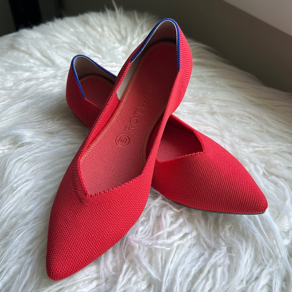 Rothy’s Size 9.5 Flame Points